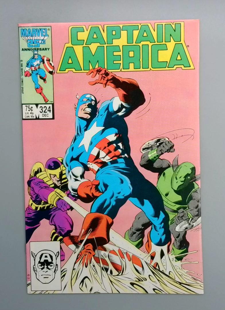 Captain America #324, NM Marvel, 1986 JR1