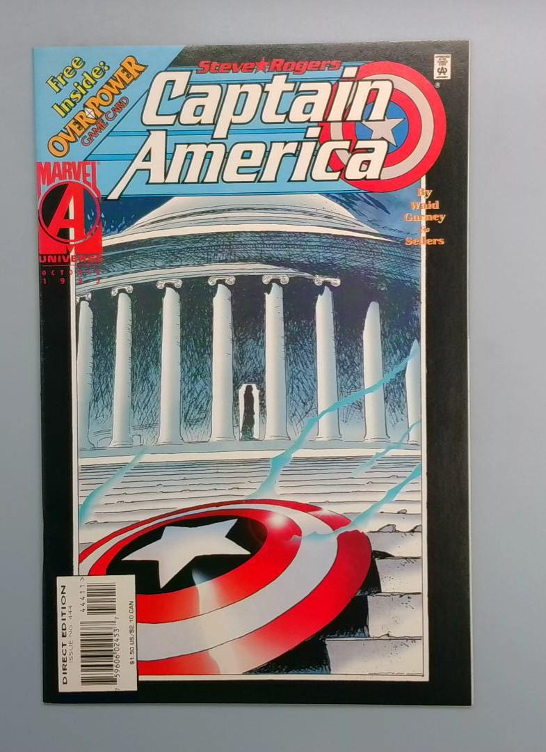 Captain America #444, VF/NM Marvel, 1995 JR1