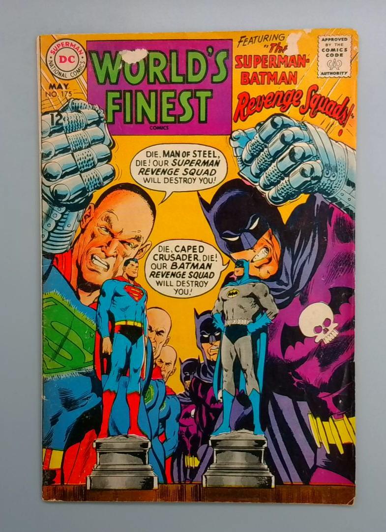 World's Finest Comics #175, VG DC, 1968 JR1