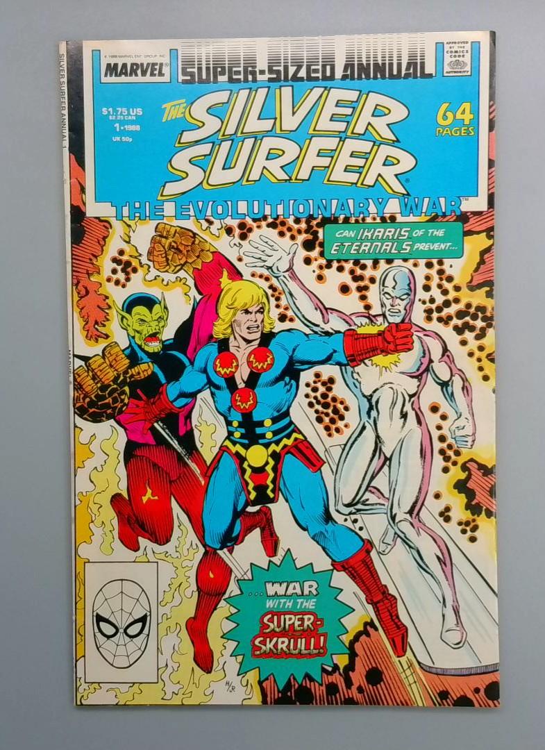 Silver Surfer Annual #1, The Evolutionary War, Marvel, 1988 JR1