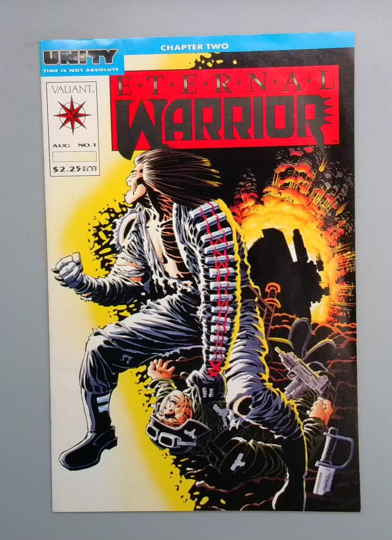 Eternal Warrior #1, VF/NM Valiant, 1992 JR1