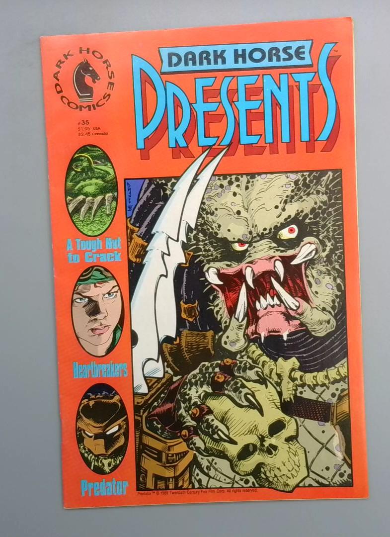 Dark Horse Presents #35, Predator Dark Horse, 1989