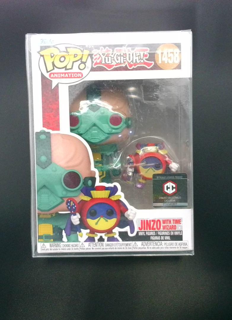 Funko Pop! Jinzo with Time Wizard #1458, Yu-Gi-Oh! Chalice Collectibles Excl.