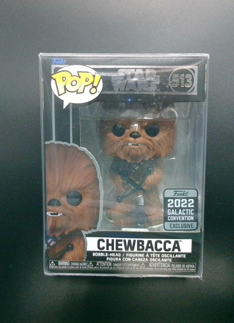 Funko Pop! Chewbacca #513, Star Wars, 2022 Galactic Con Excl.