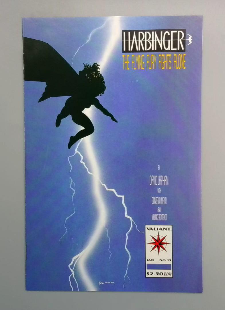 Harbinger #13, The Flying Fury Fights Aloe, Valiant, 1993 JR1