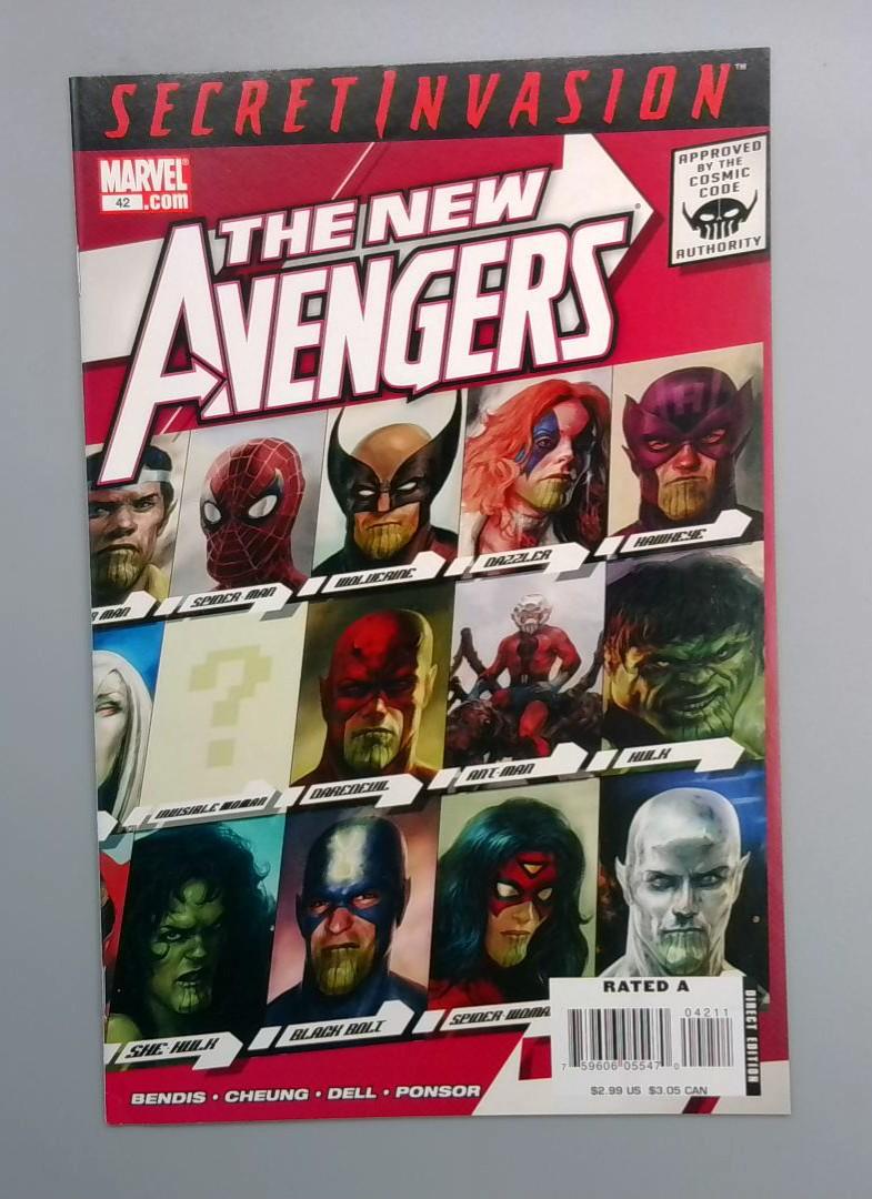 New Avengers #42 VF/NM Marvel, 2009 JR1