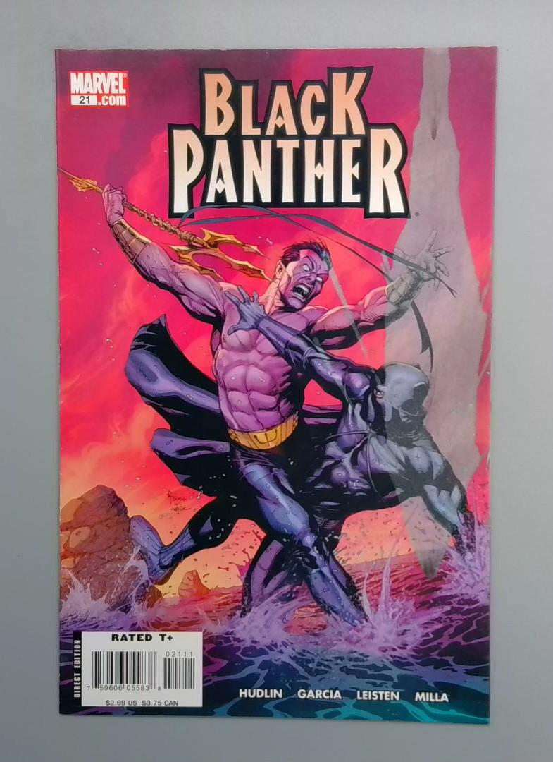 Black Panther #21, VF Namor vs Black Panther Marvel, 2008 JR1