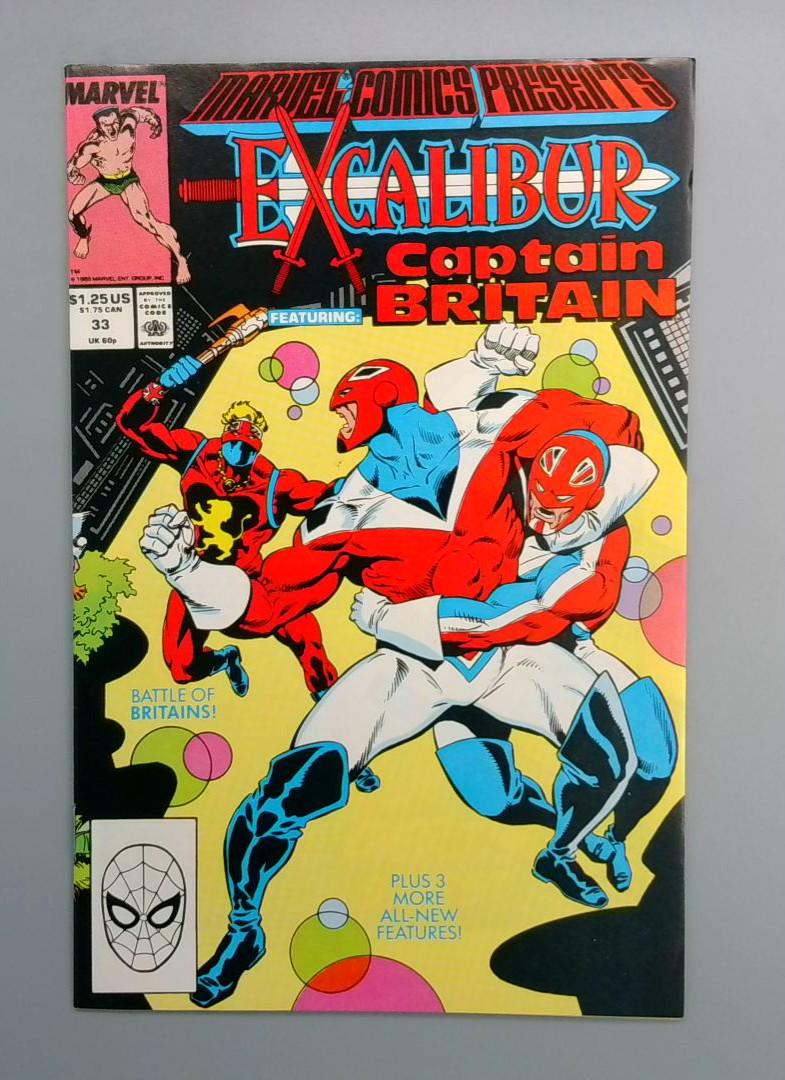 Marvel Comics Presents #33, NM Marvel, 1992 JR1