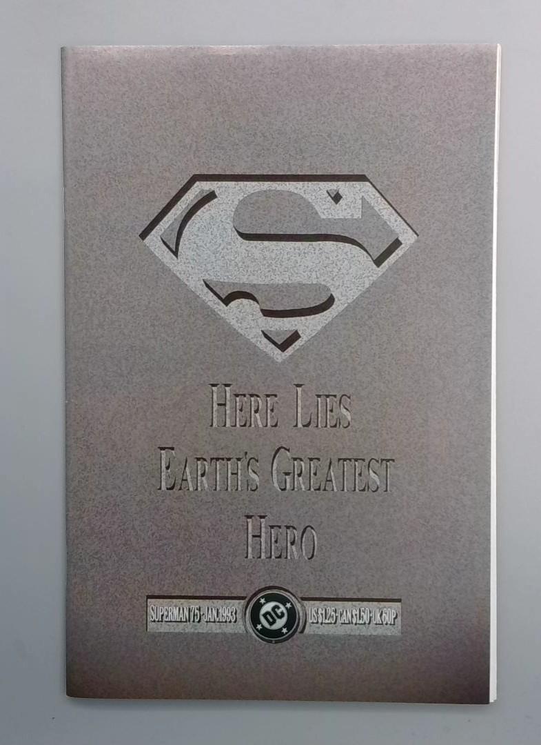 Superman #75, NM Collector's Edition DC Comics, 1992