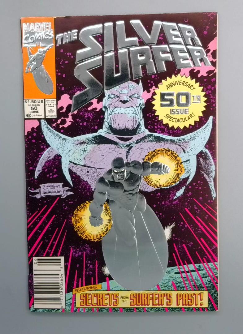 Silver Surfer #50 Newsstand Edition Marvel Comics 1992