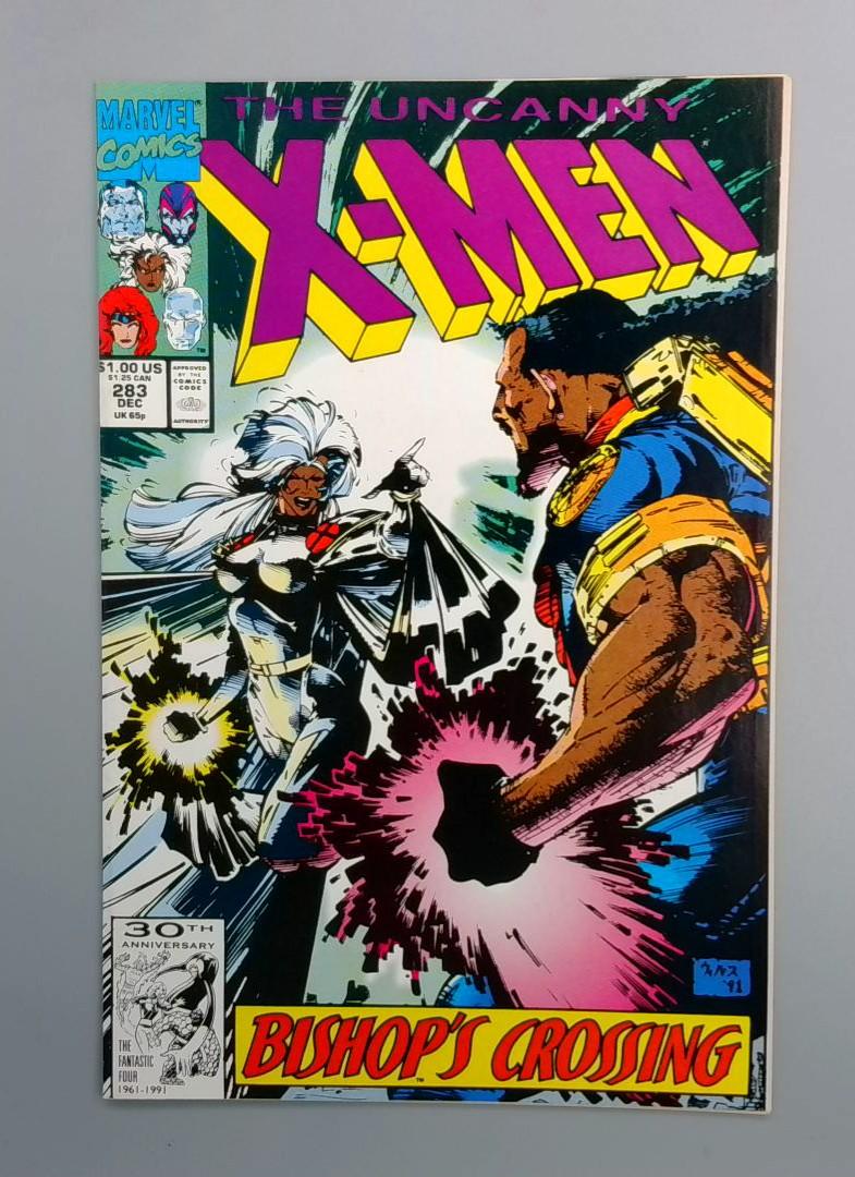 Uncanny X-Men #283 NM 1st Full Bishop App Marvel Comics 1991