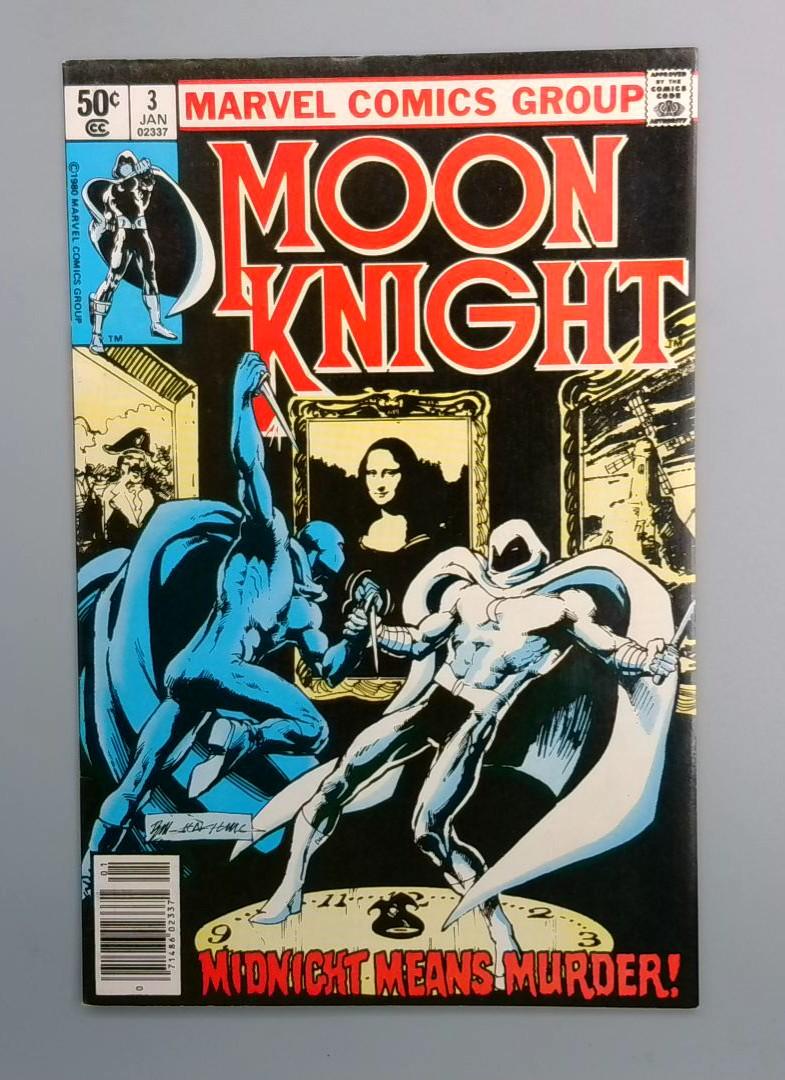 Moon Knight #3 Newsstand Marvel Comics 1980