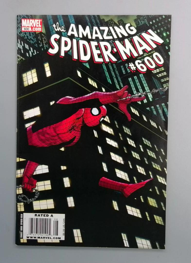 Amazing Spider-Man #600 John Romita Jr. Wraparound Cover Marvel 2009