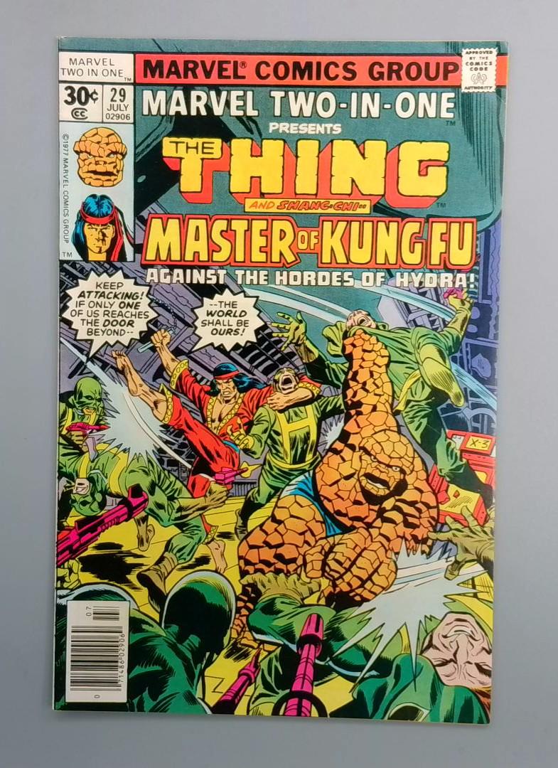 Marvel Two-In-One #29 Spider-Woman Appears in Final Panel Marvel 1977