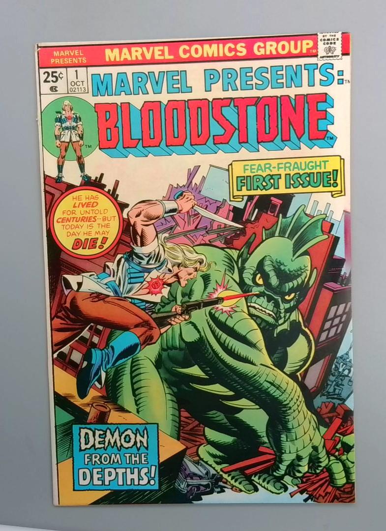 Marvel Presents 1 1st Bloodstone Marvel Comics 1975