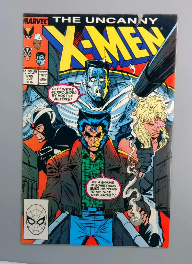 Uncanny X-Men 245 Rob Liefeld Marvel 1989