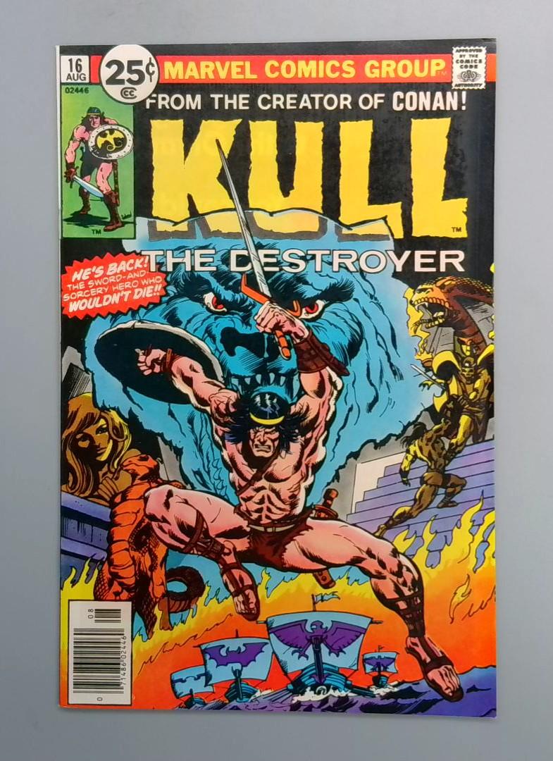 Kull the Destroyer #16 Marvel 1976 JR1
