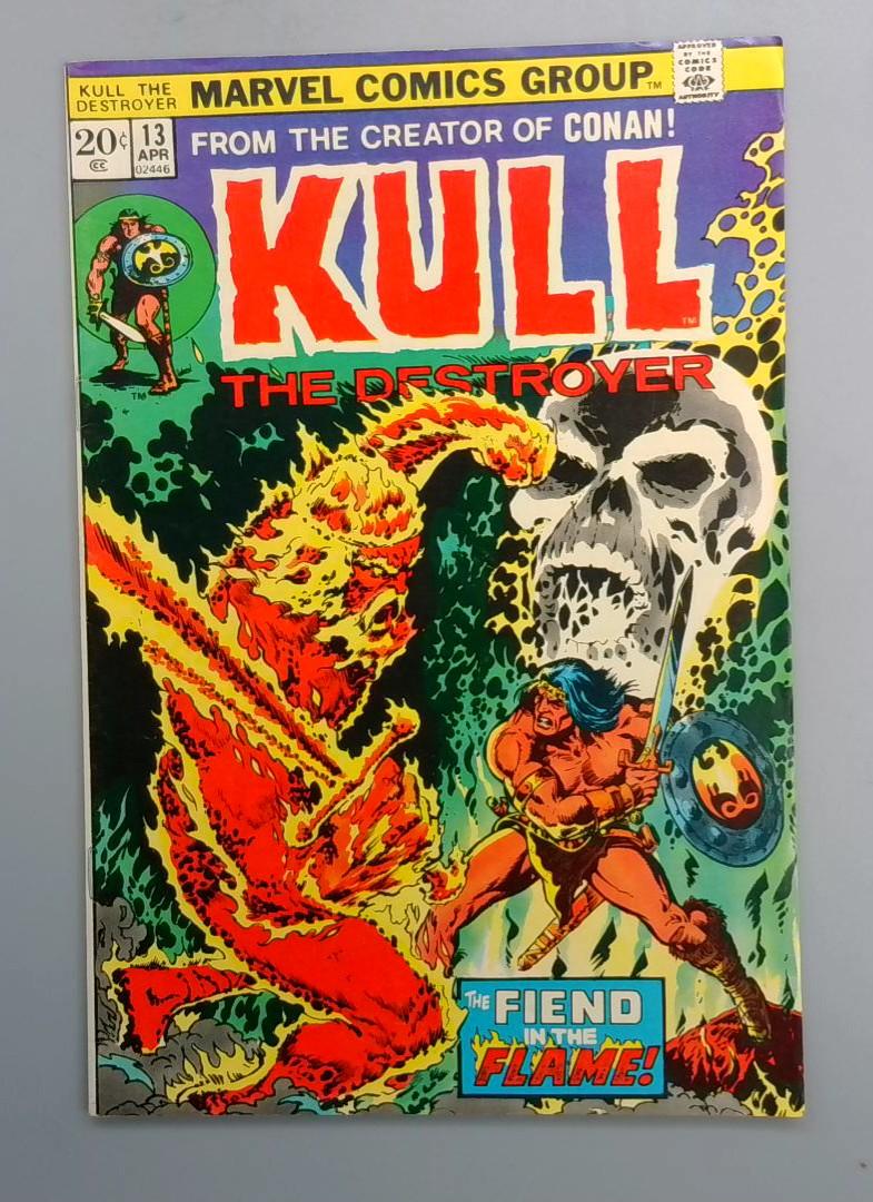 Kull the Destroyer #13 FN+ Marvel 1974 JR1