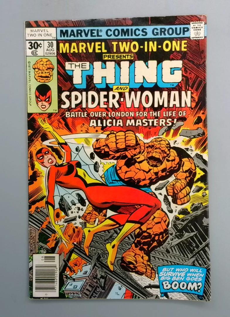 MarvelL Two-In-One #30 Early Spider-Woman Marvel 1977 JR1
