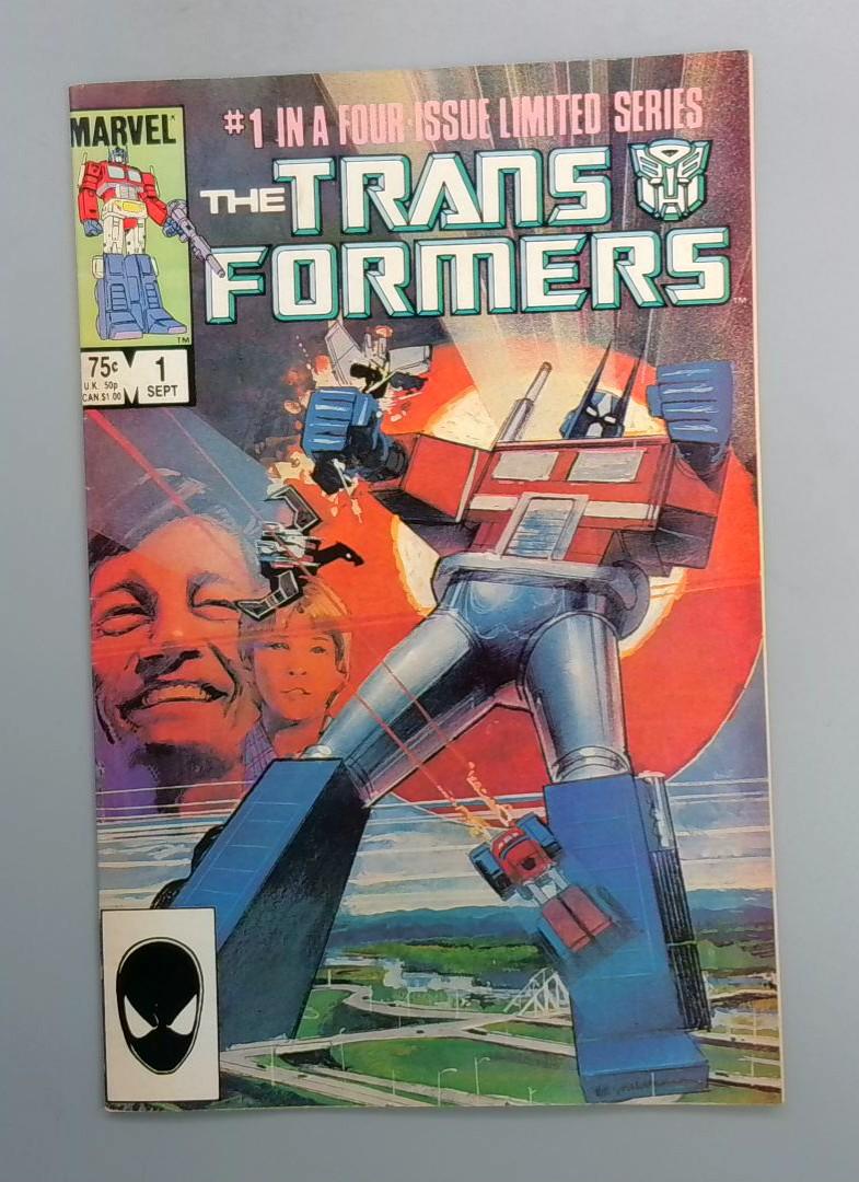 Transformers #1 VF- 1st Autobots & Decepticons. Marvel Comics 1984