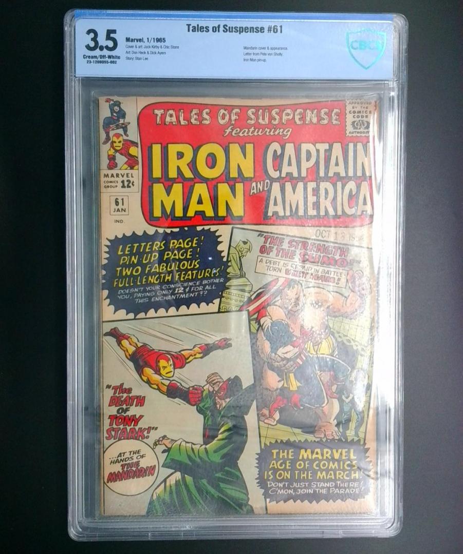 Tales of Suspense #61, CGC 3.5, Marvel, 1965