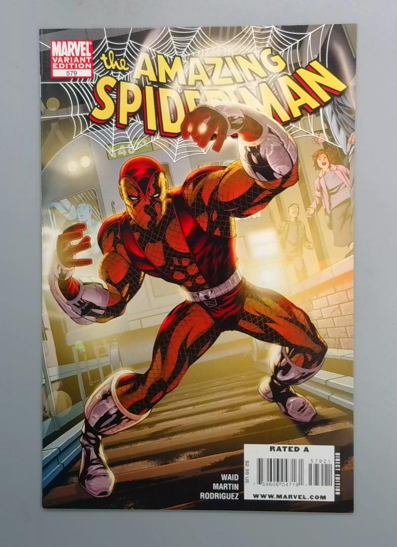 Amazing Spider-Man #579 VF+ Shocker Variant Marvel Comics 2009