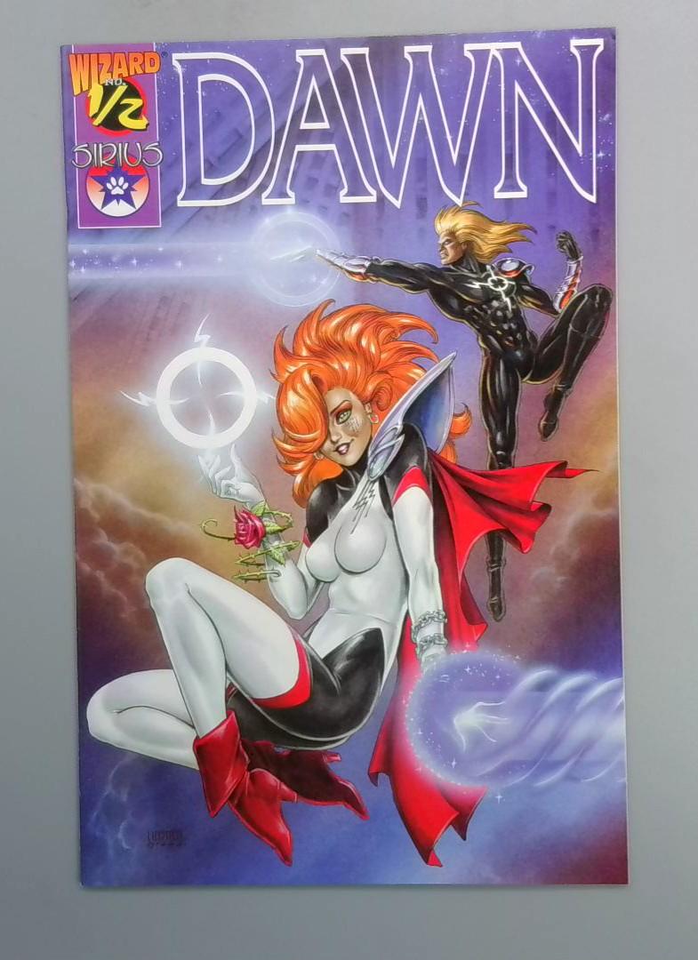 Dawn #1/2 NM With Wizard COA Sirius, 1995 JR1