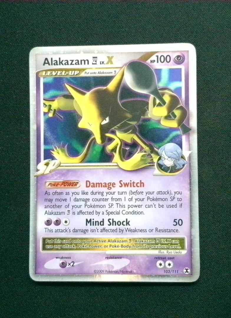 Alakazam Lv.X - 103/111 - Rare Holo - 2009
