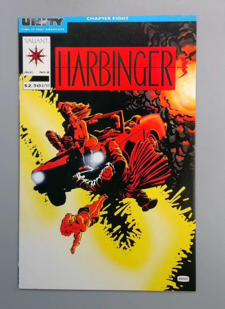 Harbinger #8 Unity Valiant 1992 JR1