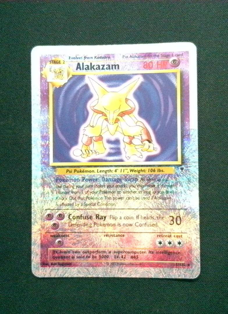Alakazam - Stage 2 - 1/1 - Rare Holo