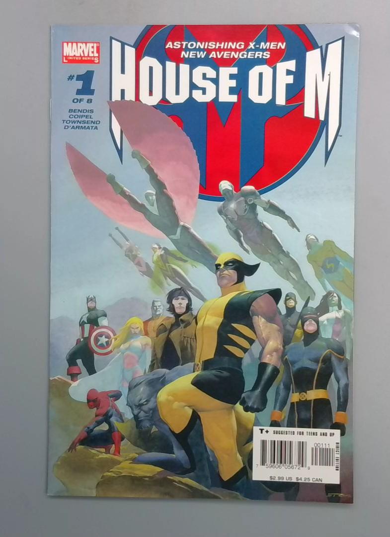 House of M #1 Marvel Comics 2005 JR1