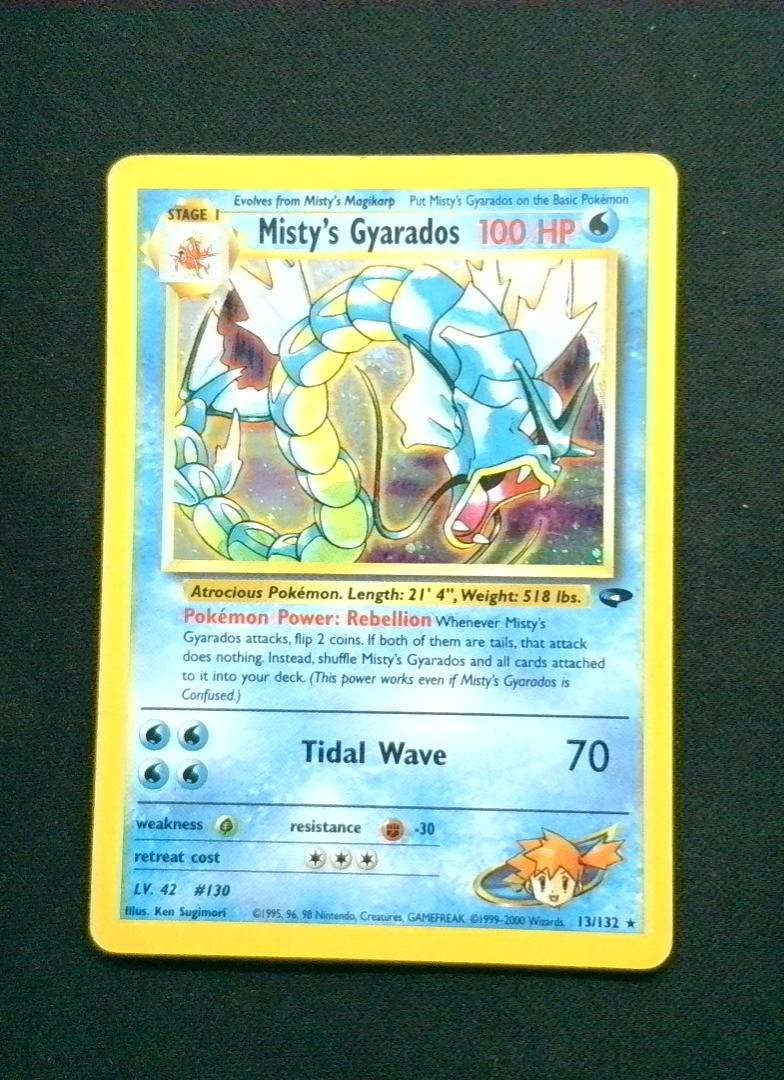 Misty's Gyarados - 13/132 - Rare Holo - 1999