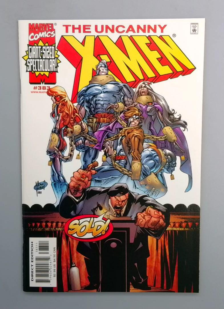 Uncanny X-Men #383 NM DIRECT EDITION Marvel 2000 JR1
