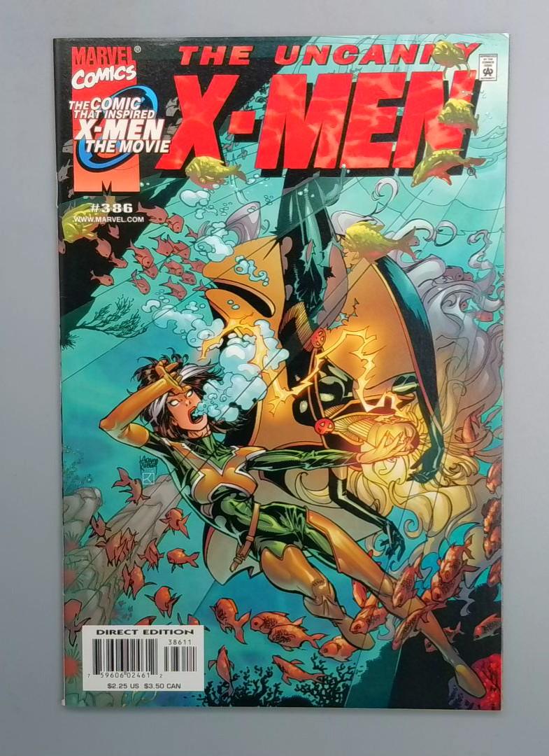 Uncanny X-Men #386  NM DIRECT EDITION Marvel 2000 JR1