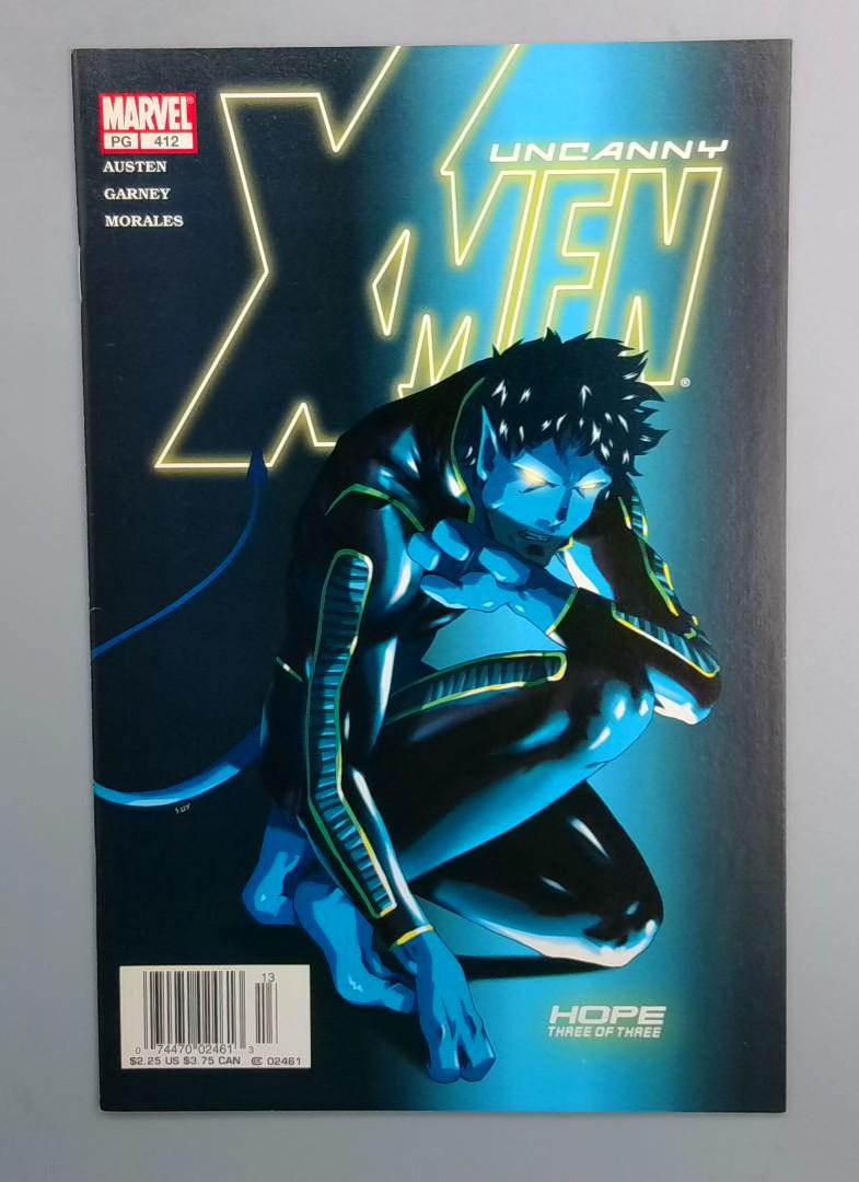 Uncanny X-Men #412 DIRECT EDITION Marvel 2002 JR1
