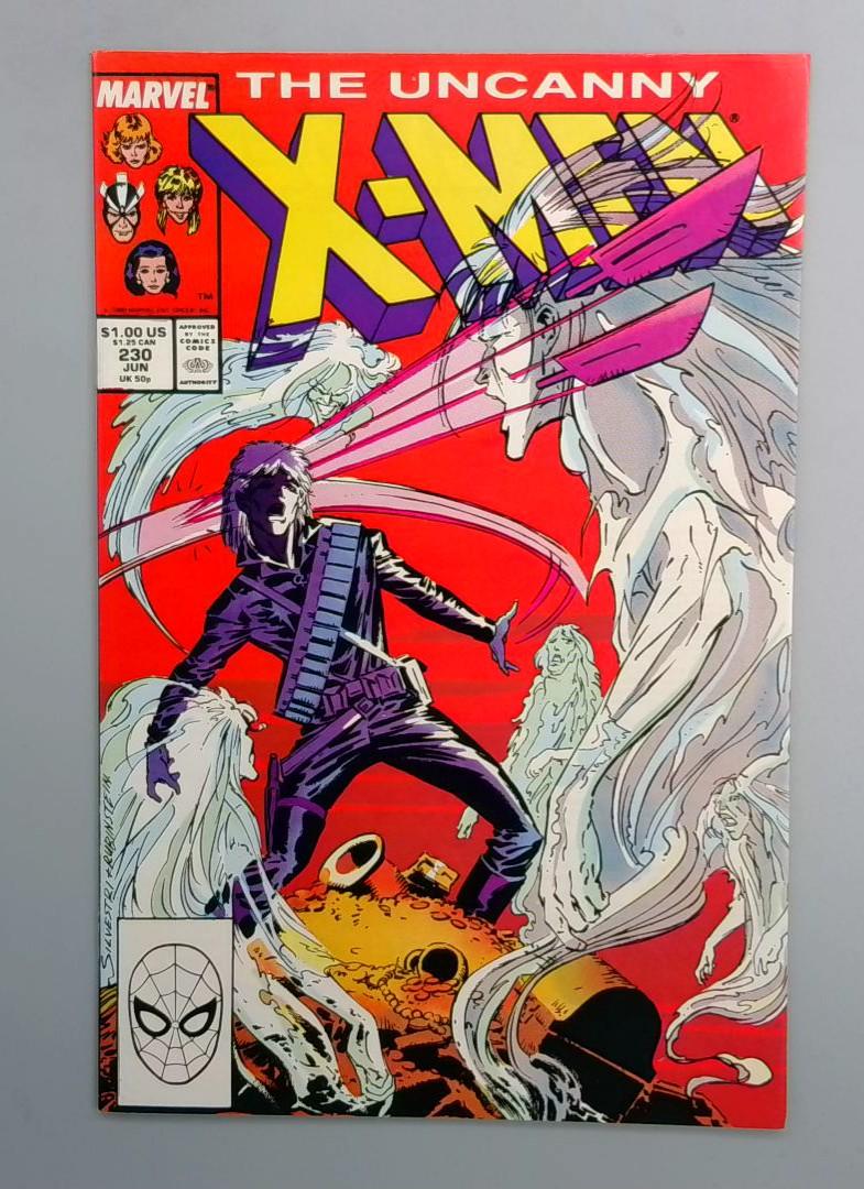 Uncanny X-Men #230 NM Longshot Marvel 1988 JR1