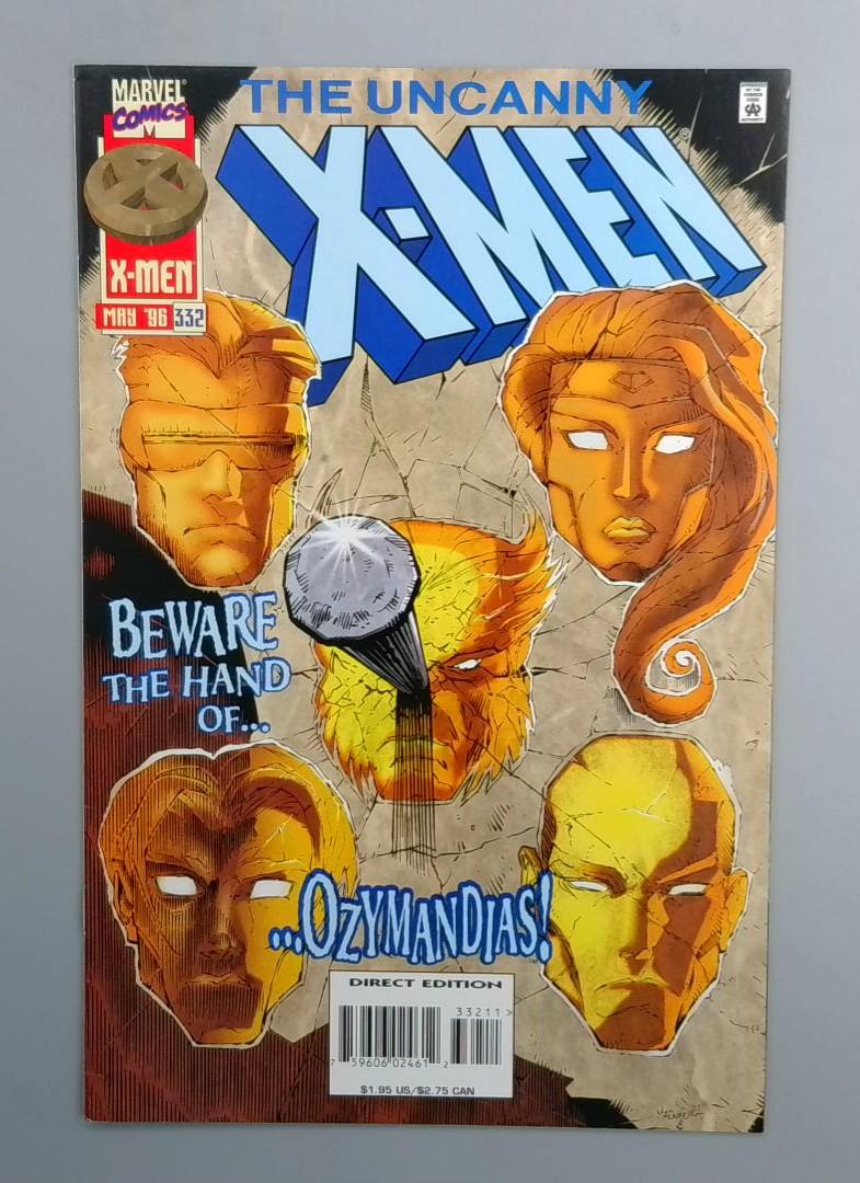 Uncanny X-Men #332 1st appearance of Ozymandias Marvel 1996 JR1