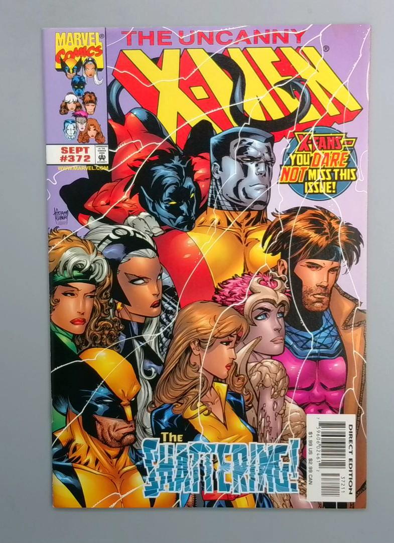 Uncanny X-Men #372 DIRECT EDITION Marvel 1999 JR1