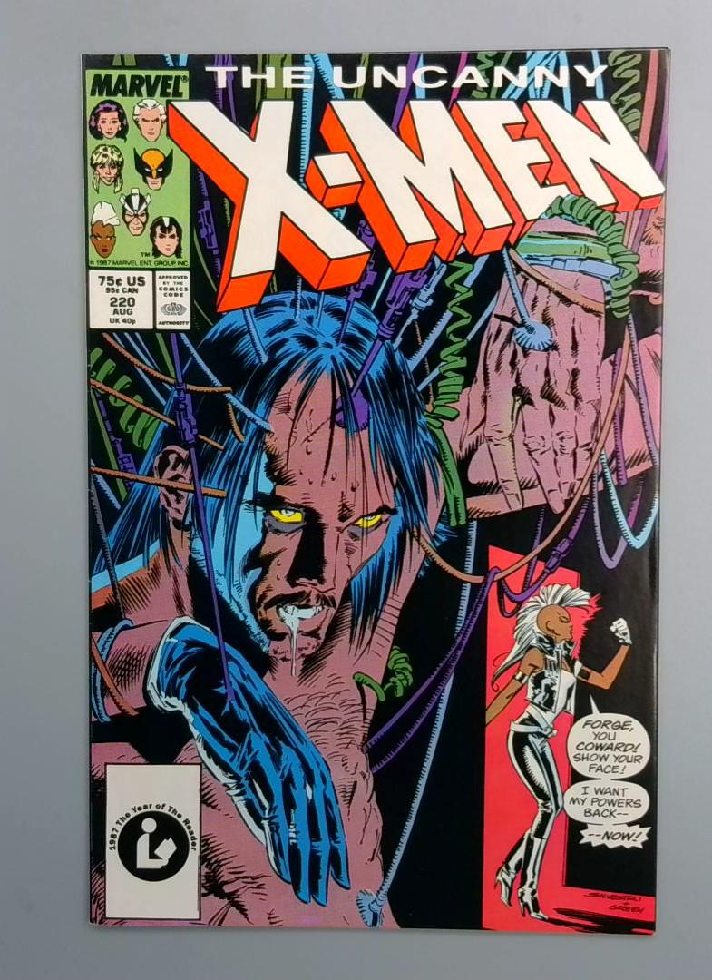 Uncanny X-Men #220 NM Marvel 1987 JR1