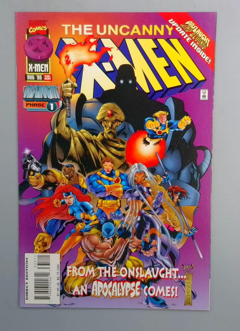 Uncanny X-Men #335 NM Onslaught Marvel 1996 JR1