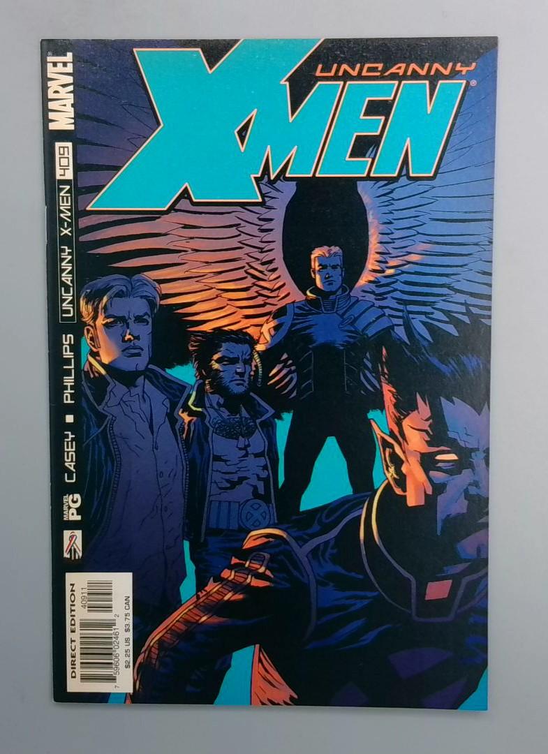 Uncanny X-Men #409 DIRECT EDITION Marvel 2002 JR1