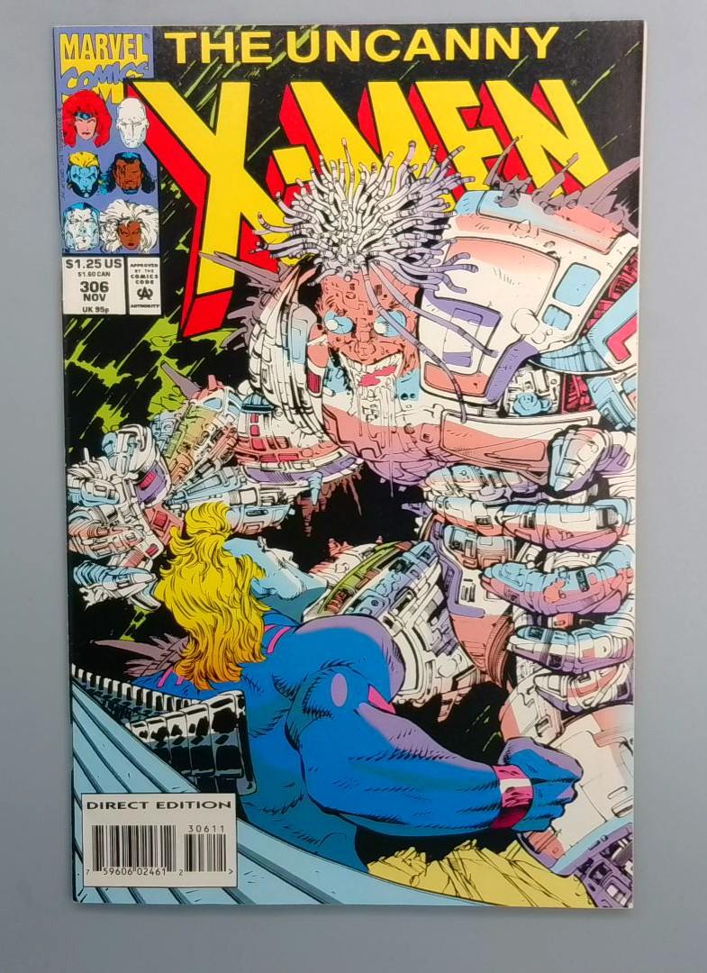 Uncanny X-Men #306 DIRECT EDITION Marvel 1993 JR1
