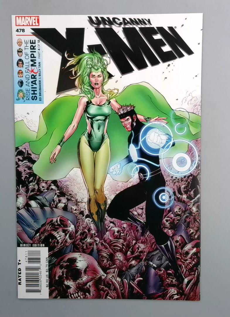 Uncanny X-Men #478 NM- 1st Korvus Rook'shir Marvel 2006 JR1