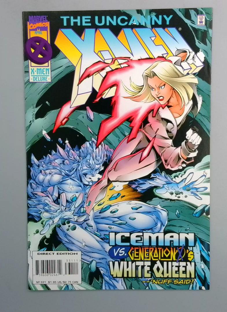 Uncanny X-Men #331 White Queen Cover Marvel 1996 JR1