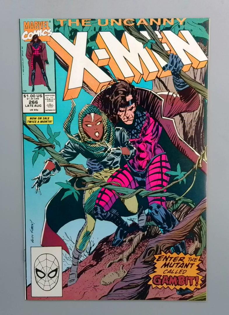 Uncanny X-Men #266 NM 1st Gambit Appearance Marvel Comics 1990