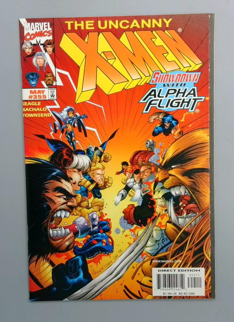 Uncanny X-Men #355 NM Alpha Flight Marvel 1998 JR1
