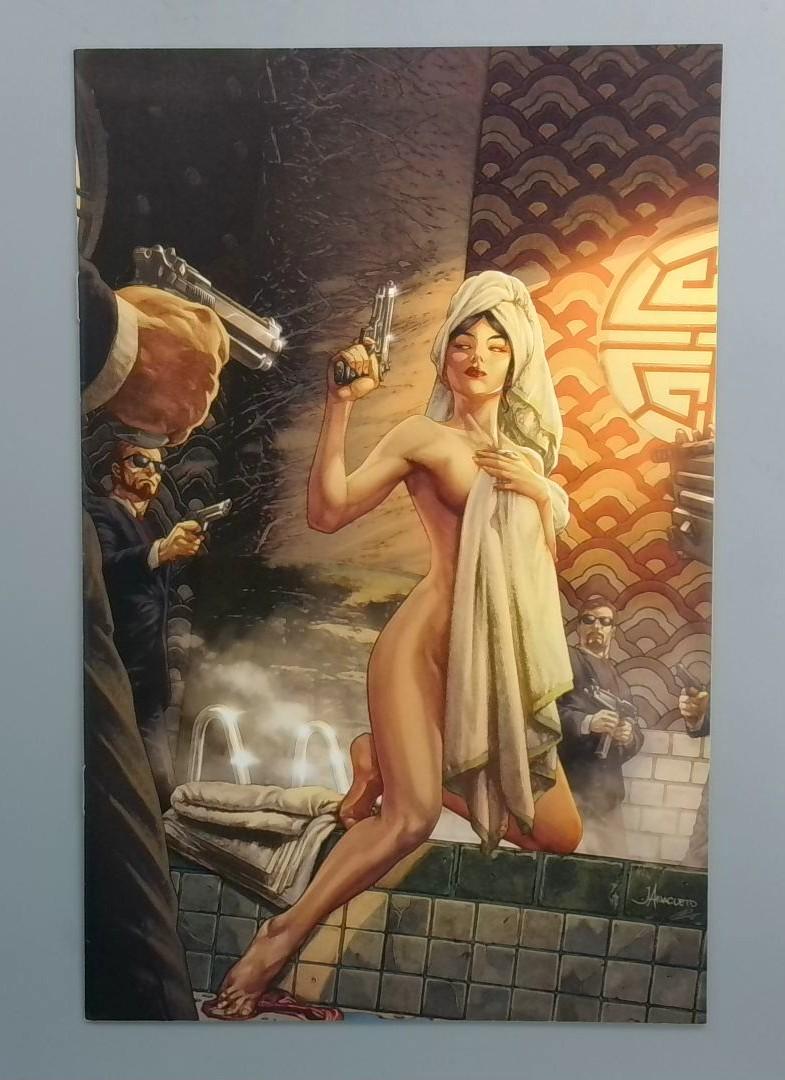 Gun Honey #3 NM Jay Anacleto FOC Virgin Variant Titan 2021 JR1