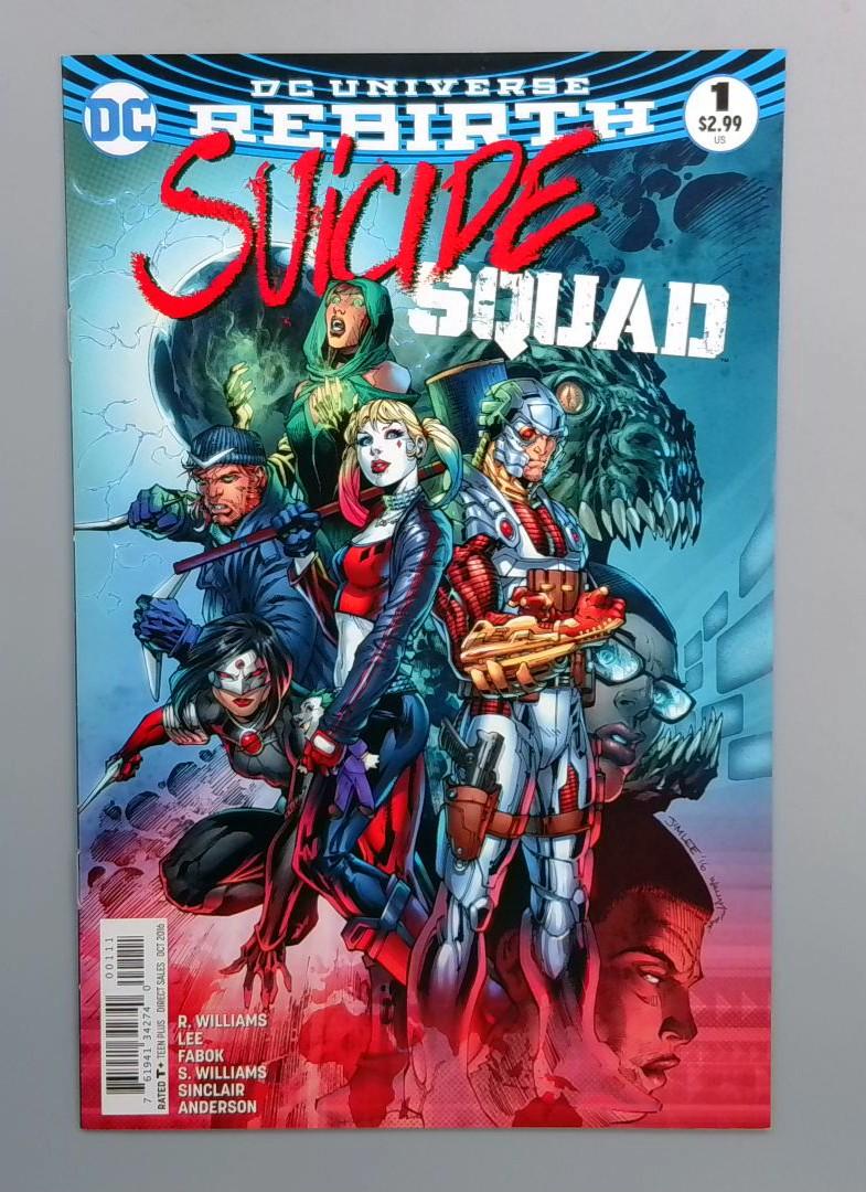 Suicide Squad #1, DC Universe Rebirth, DC, 2016 JR1