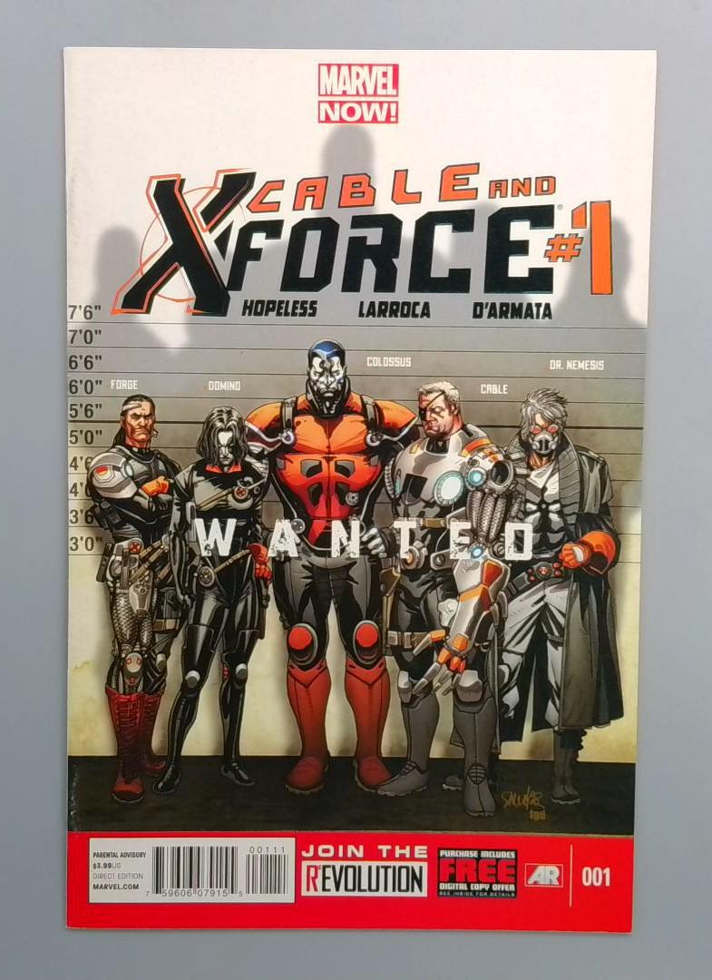 Cable and X-Force #1, Marvel, 2012 JR1