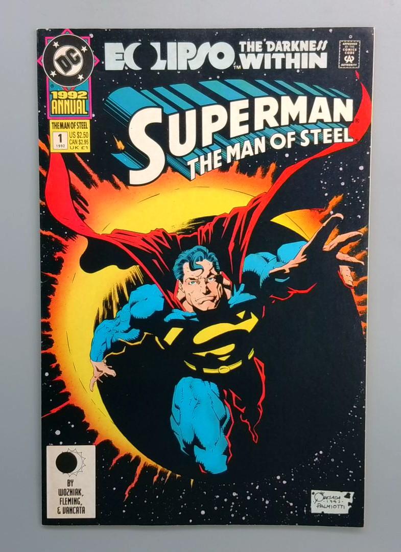 Superman: The Man of Steel Annual #1, DC Comics, 1992 JR1